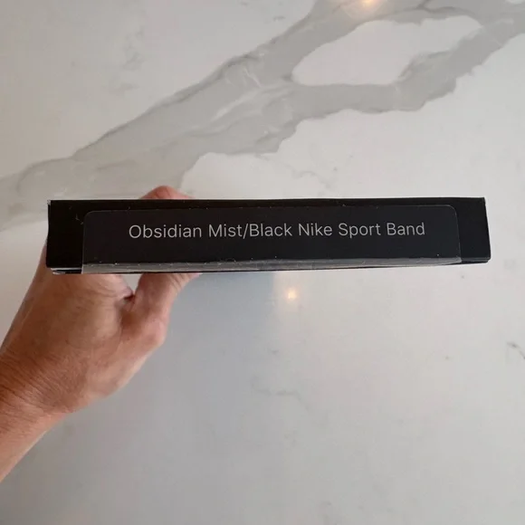 Apple Watch Nike Sport Band Obsidian Mist/Black - Picture 3 of 4